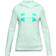 Under Armour Girl's Rival Fleece Logo Hoodie - Blue (1356431-403)