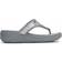 Crocs Monterey Metallic Wedge - Silver