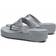 Crocs Monterey Metallic Wedge - Silver