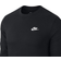 Nike Sportswear Club Men's Long Sleeve T-shirt - Black/White