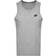 Nike Sportswear Club Men's Tank - Dark Grey Heather/Black