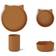 Liewood Cyrus Cat Silicone Tableware 3-pack