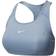 Nike Dri Fit Swoosh Medium Support Bra - Ashen Slate/White