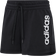 Adidas Women's Essentials Linear Logo Shorts - Black/White