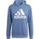 Adidas Essentials Big Logo Hoodie - Crew Blue/White