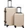 vidaXL Hardcase Suitcase - Set of 2