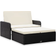 vidaXL 46078 Lounge-Set, Bord inkl. 1 Stolar & 1 Soffor