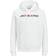 Jack & Jones Logo Decorated Hoodie - White