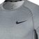 Nike Pro T-shirts Men - Smoke Grey/Light Smoke Grey/Black