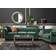 Beliani Chesterfield Sofa 202cm 3-Sitzer