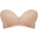 Freya Cameo Deco Moulded Strapless Bra - Sand