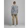 Jack & Jones Gingham Checked Shirt - Black/Whisper White