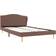 vidaXL Bed with Memory Foam Mattress 82.5cm Bettrahmen 120x200cm