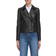 Whistles Agnes Pocket Leather Jacket - Black