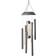 Star Trading Solar Wind Chime Bubbly Pendellampe 12.5cm