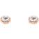 Ted Baker Sinaa Studs - Rose Gold/Transparent