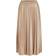 Vila Nitban Pleated Midi Skirt - Beige/Sandshell