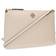 Tory Burch Kira Pebbled Top Zip Cross Body - New Cream