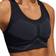 Adidas Studio Two-Tone Bra - Black/Dgh Solid Grey