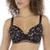 Freya Wild Demi Plunge Moulded Bra - Black Rose