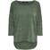 Only Oversize 3/4 Sleeved Top - Green/Green Bay