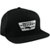 Van Kid's Full Patch Snapback Hat - True Black (VN000U8G9RJ)