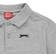 Slazenger Junior Boy's Plain Polo Shirt - Grey Marl