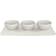 Villeroy & Boch Manufacture Rock Tapas Set Serving 4pcs