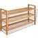 vidaXL Solid Oak Brown Shoe Rack 39.4x23.6"