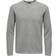 Only & Sons Texture Knitted Pullover - Grey/Medium Grey Melange