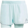 Adidas Adizero Two-in-One Shorts Women - Halo Mint