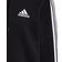 Adidas Essentials Fleece Cut 3 Stripe Hoodie - Black/White
