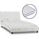 vidaXL Bed with Memory Foam Mattress 69.5cm Bettrahmen 90x200cm