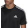 Adidas Aeroready Designed To Move Sport 3-Stripes T-shirt Men - Black