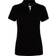 ASQUITH & FOX Short Sleeve Contrast Polo Shirt - Black/ White