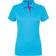 ASQUITH & FOX Short Sleeve Contrast Polo Shirt - Turquoise/ Red