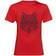 Jack Wolfskin Kid's Brand T-shirt - Peak Red (1607242_2015_092)