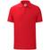 Fruit of the Loom Iconic Polo Shirt Unisex - Red