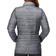 Regatta Women's Firedown Baffled Quilted Jacket - Grey Marl Black