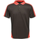 Regatta Contrast Coolweave Polo Shirt - Black/Classic Red