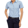 Fruit of the Loom Women's Oxford Short Sleeve Shirt - Oxford Blue