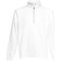 Fruit of the Loom Zip Neck Sweatshirt - White