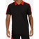 Regatta Contrast Coolweave Polo Shirt - Black/Classic Red