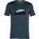 Icebreaker Merino Tech Lite Mountain Short Sleeve Crewe T-shirt - Serene Blue