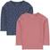 Minymo Basic Blouse 2-pack - Mesa Rose (3935-585)