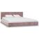 vidaXL Bed with Mattress 64cm Bettrahmen 140x200cm