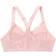 Glamorise Front Close T-Back WonderWire Bra - Pink Blush