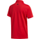 Adidas Junior 3 Stripe Polo - Collegiate Red (FP9360)