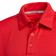 Adidas Junior 3 Stripe Polo - Collegiate Red (FP9360)