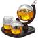 MikaMax Deluxe Globe Decanter Set Whiskeykaraffel 4st 0.85L